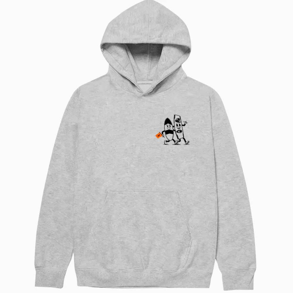 AWS Friends Gildan Hoodie - Grey