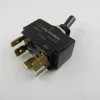 Axis Switch, LT-Series Toggle, Black w/ Red LED - 3960088