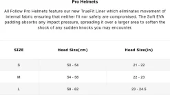 Follow Pro Helmet - Black