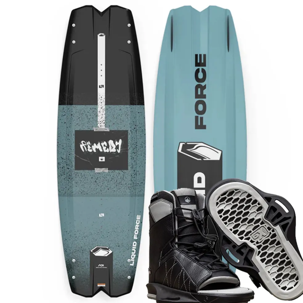 Liquid Force Remedy Wakeboard | Transit 6x Bindings 2026