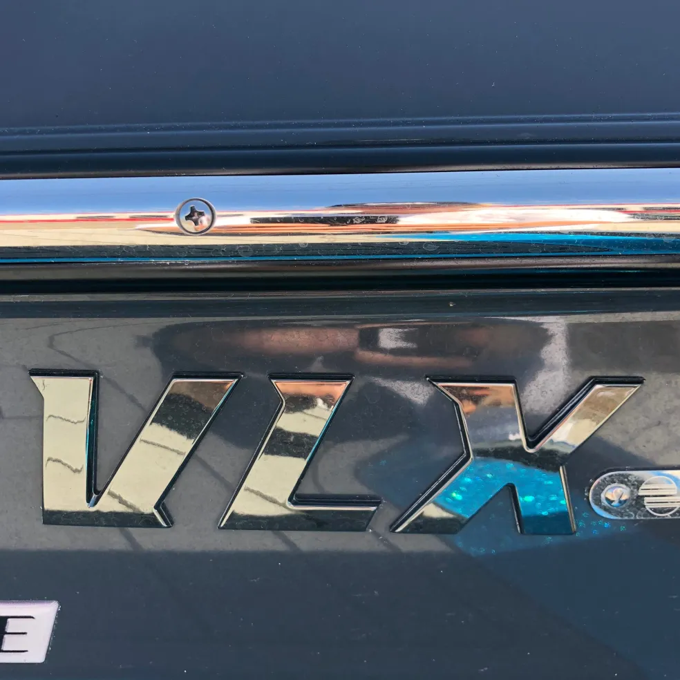 Malibu VLX Emblem, SL24 Black Pearl, Decal - 5992870