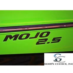 Moomba Mojo 2.5 Black Chrome Transom Decal (114191)