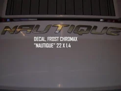 Nautique DECAL FROST CHROMAX "NAUTIQUE" 22 X 1.4 - 130114