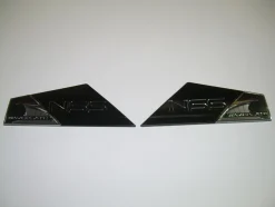 Nautique DECAL NSS CHROMAX SET BLACK 8.13 X 2.99 - 170130