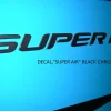Nautique DECAL - SUPER AIR BLACK CHROMAX - 140057