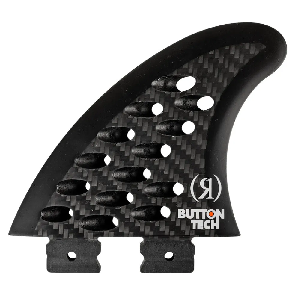 Ronix Button Tech Cheese Grater Wakesurf Fins