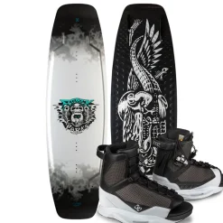 Ronix Parks Wakeboard | District Bindings 2026